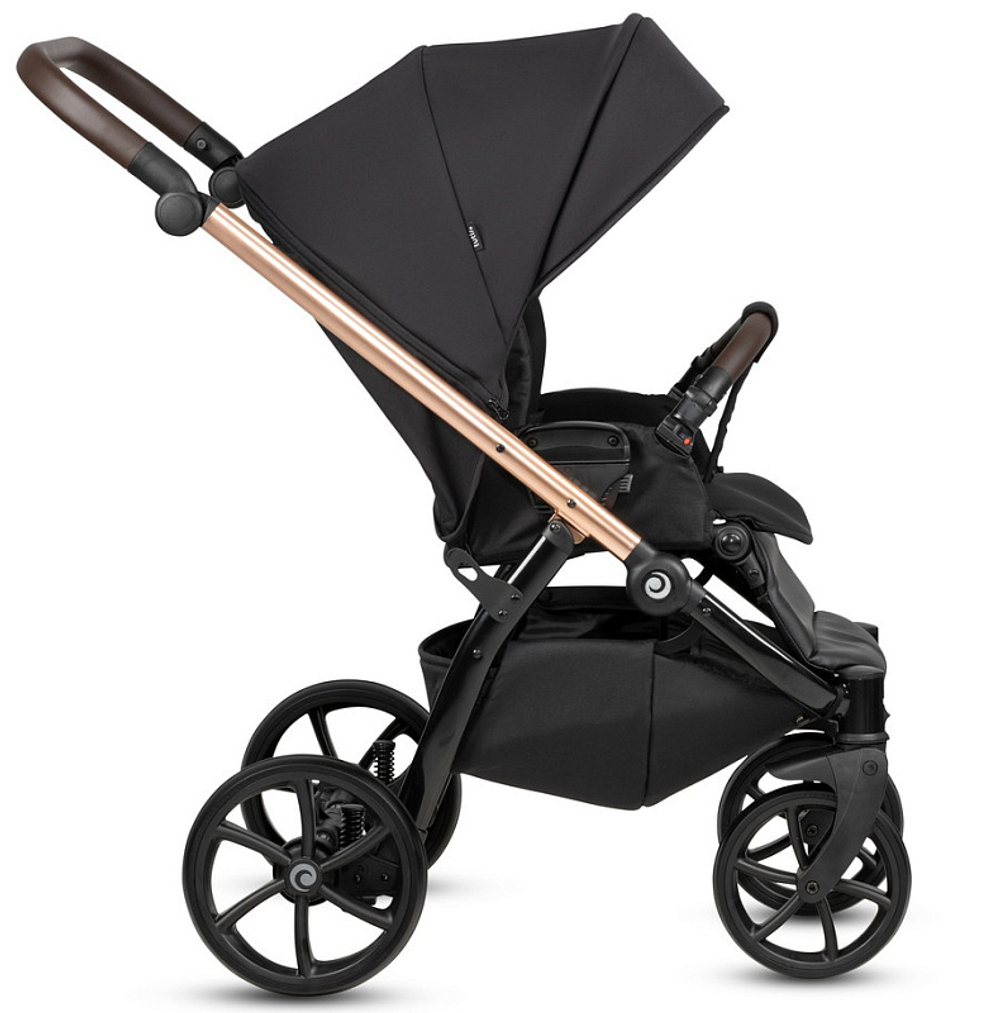 Детская коляска Tutis Leo Plus 3 в 1 1222201 Black