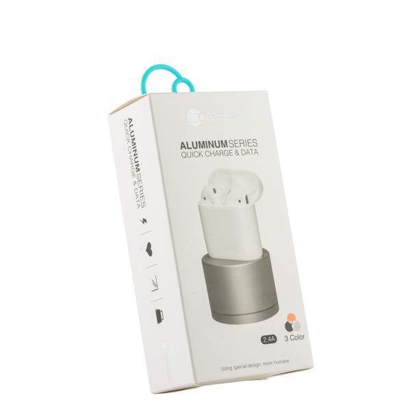 Док-станция COTEetCI Base20 Dock AirPods Stand CS7202-GY (Серый Космос) Графитовая