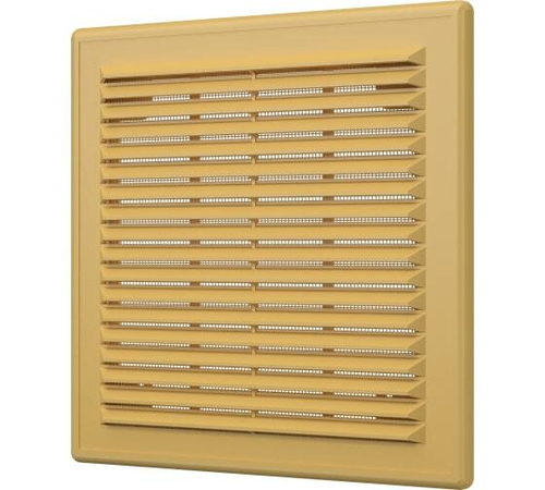 Решетка вент. вытяжная АБС 208*208, бежевая, 2121Р беж
