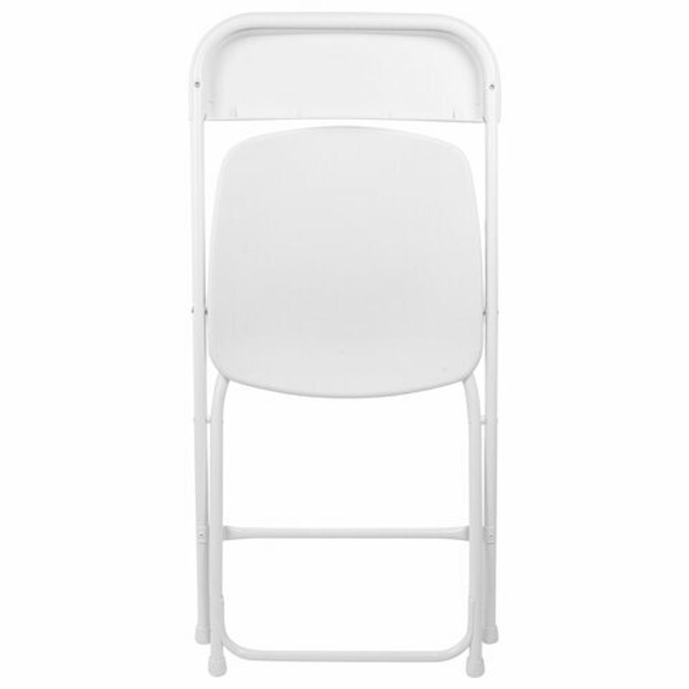 Стул складной BRABIX "Golf CF-002", белый каркас, пластик белый, 532887
