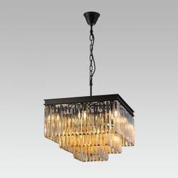 Citilux Мартин CL332232 Люстра хрустальная подвесная Шампань