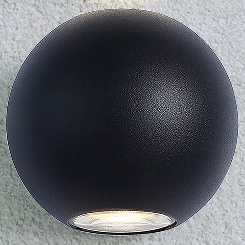 Уличный настенный светильник Elektrostandard 1566 TECHNO LED черный