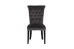 Стул Garda Decor 597 велюр серый Riv 96 98*101*88 см