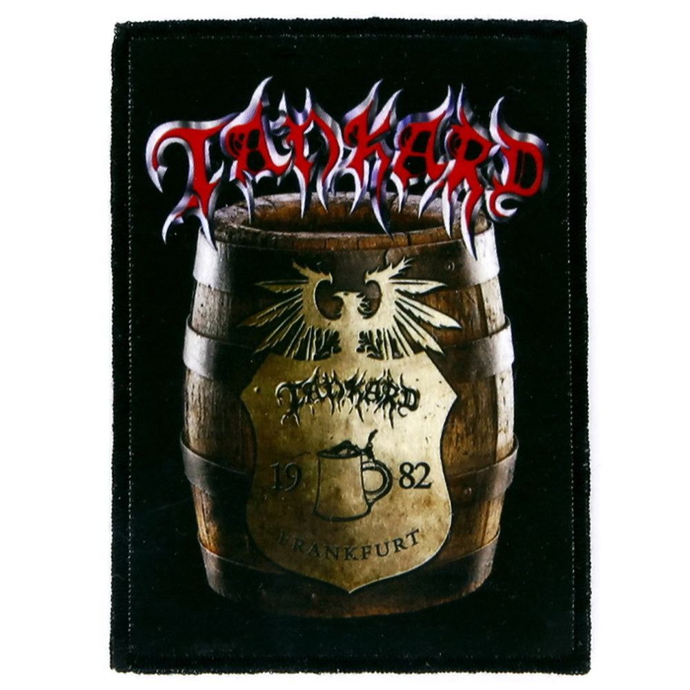 Нашивка Tankard 1982 Frankfurt бочка (524)