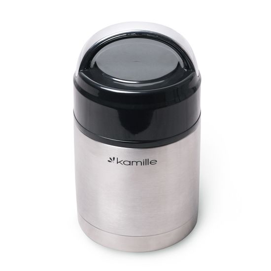 Термос для еды 600 мл. из нержавеющей стали Kamille KM-2140 с ручкой