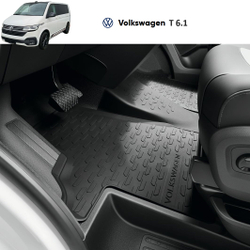 Коврики VW Transporter T6.1 всепогодные (3 частей)