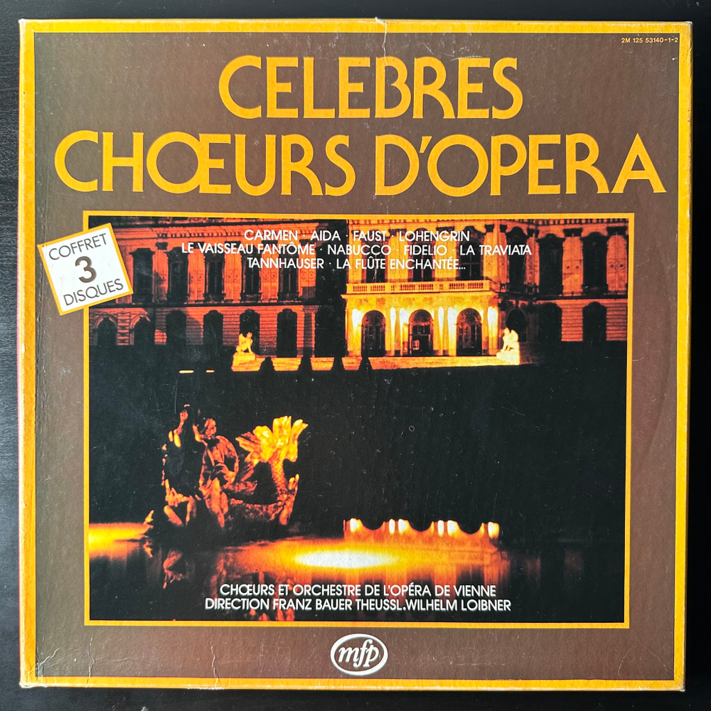 Оркестр Венской Государственной Оперы – Известные Оперные Хоры 3LP (Голландия 1978г.)