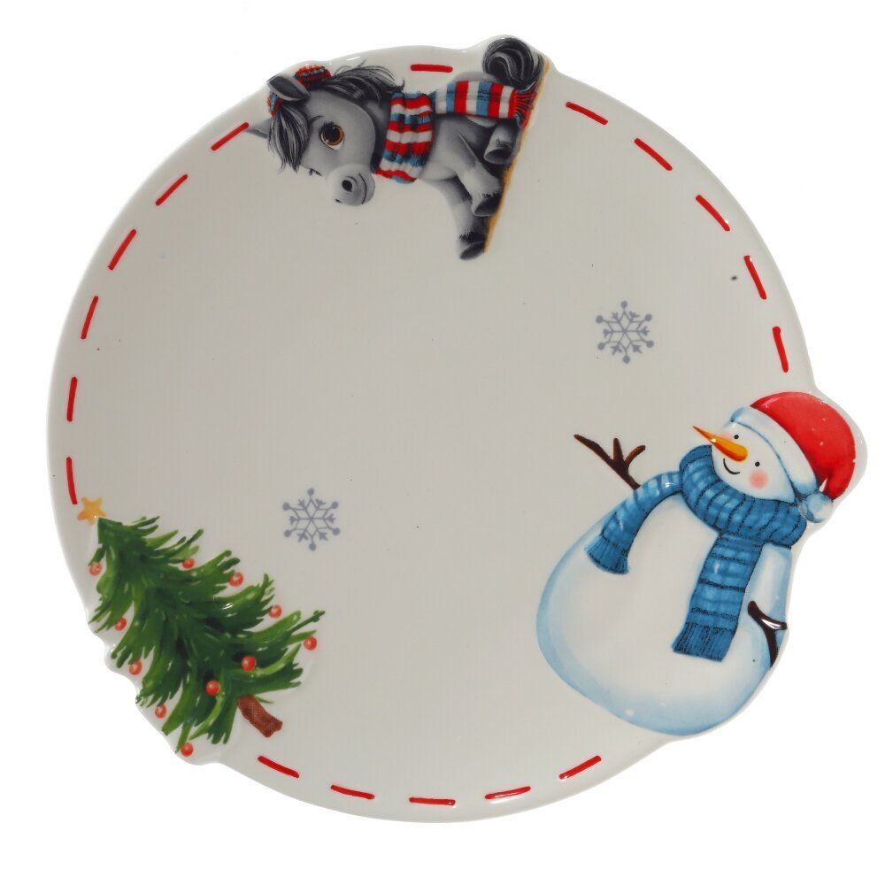 GAEM Тарелка "Лошадка", L21 W21 H2 см