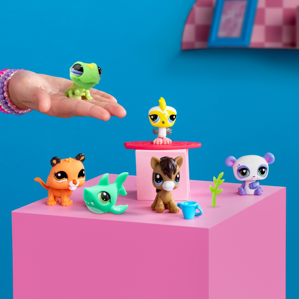 TM Toys LPS00520 11 — Коллекционная фигурка Littlest Pet Shop розовая птичка под номером 11 LPS00520 11 — фото 3