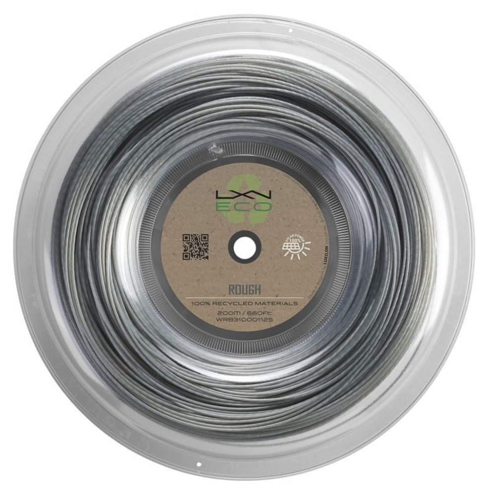 Теннисные струны Luxilon ECO Rough 125 (200 m) - Серебро