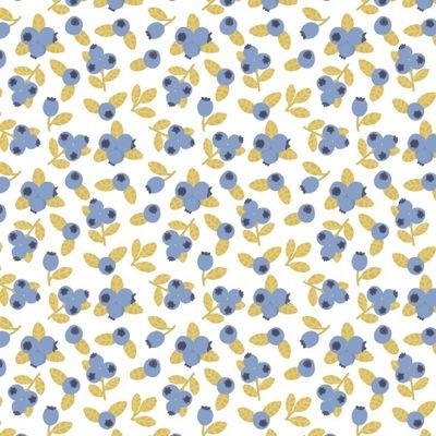 Лесные ягоды. Веселая черника