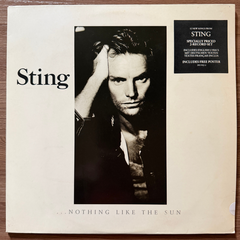 Sting - Nothing Like The Sun 2LP (Германия 1987г.)