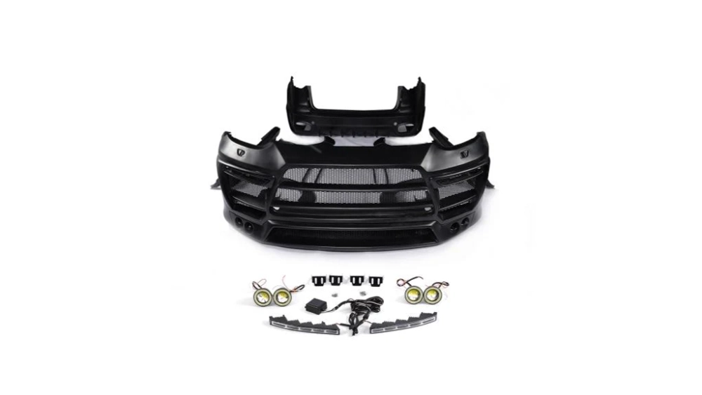 Спортивный обвес в стиле T Black для Porsche Cayenne 958 S Sport Utility 4‑дверный 2015–2017