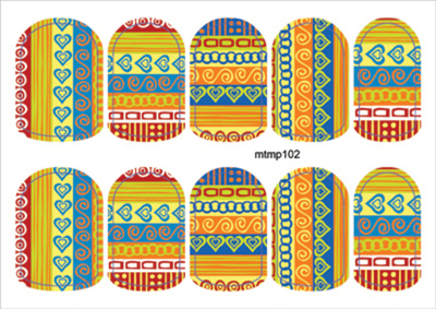 Термопленка ALLURE Арт.mtmp102 Набор 10 шт