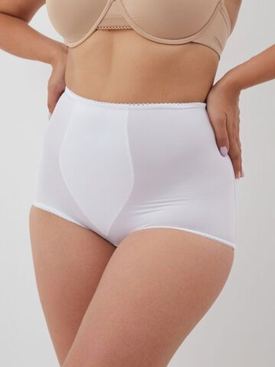 Шелковистые трусики с эффектом пуш-ап (Размер: XL) (Цвет: белый)