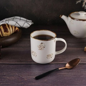 Кружка 350 мл, фарфор "NOBLE" серия "Grace"