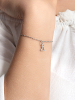 Серебряная подвеска Буква Л