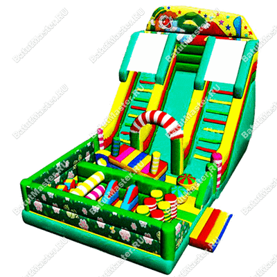 Надувная горка "Яркий спуск"