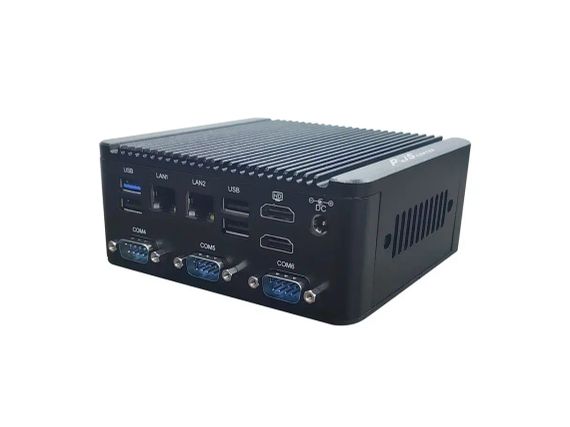 POS-компьютер POScenter BOX PC 1 Pro (J4125, RAM 4Gb, SSD 128Gb, 8*USB, 6*COM, PS/2, 2*LAN, 2*HDMI, Audio in/out) с Windows