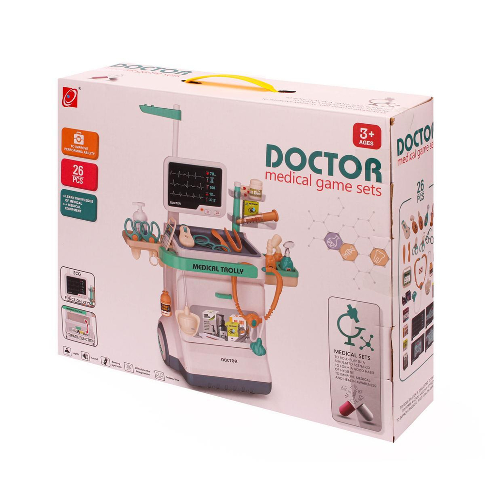 Игровой набор Доктор, коробка 660-90