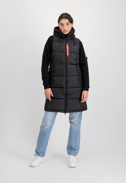 Жилет утепленный женский ALPHA INDUSTRIES Long Puffer Vest