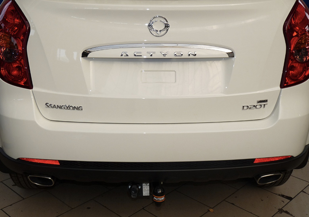 Фаркоп для SsangYong Actyon 2011-2015 Тип шара: A. Нагрузки: 1200/75 кг, SY 011