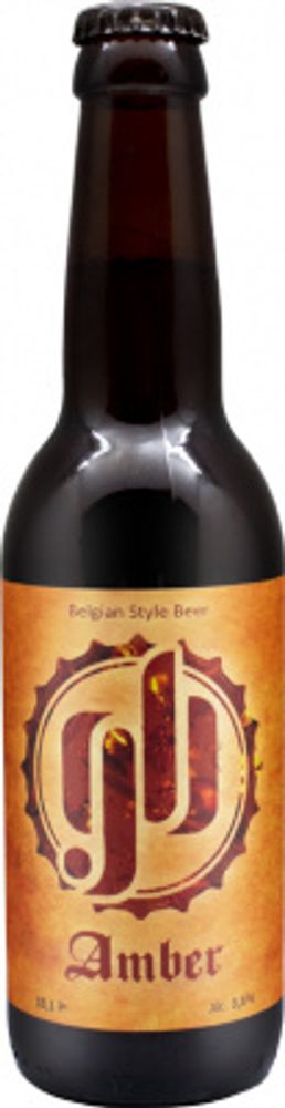 Пиво Годбирг Амбер Эль / Godbeerg Amber Ale 0.33л - 6шт