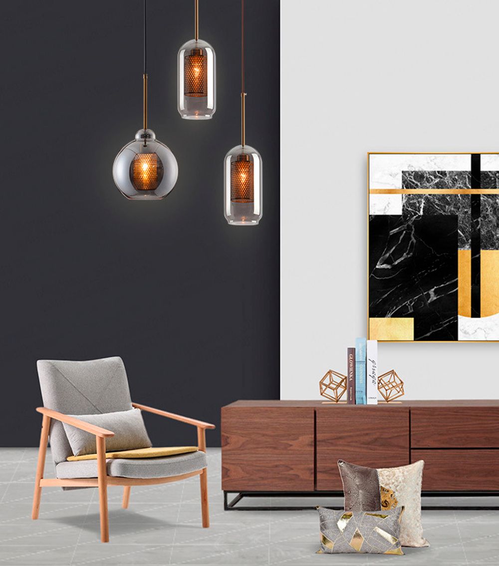 Подвесной светильник CATCH SMOKY D24