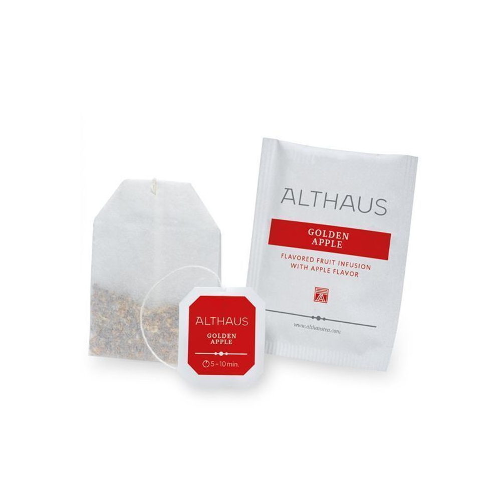 Чай Althaus в пакетиках Golden Apple, Золотое Яблоко Фрукт 20 шт