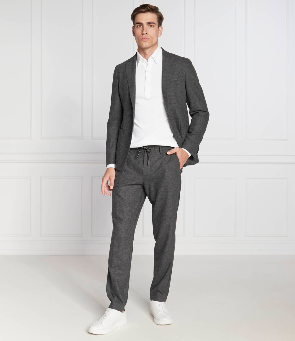 штаны p-genius-ds-224 BOSS BLACK - серый(50479918)