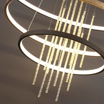 Подвесной светодиодный светильник 3901/99L золото Monica Odeon Light