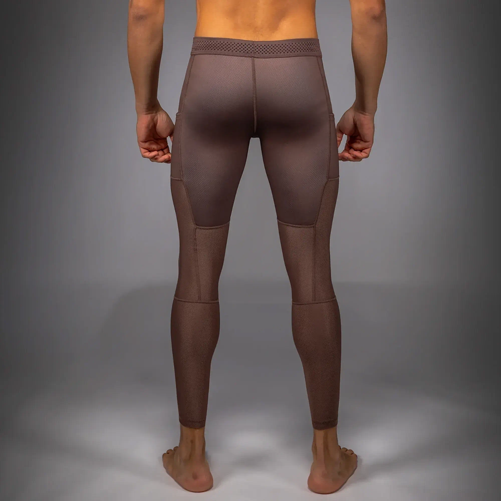 Компрессионные штаны Venum No Gi Spats chocolate brown