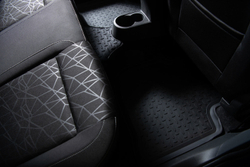 Резиновые коврики с высоким бортом для Skoda Rapid 2012-2020, Seintex.85626