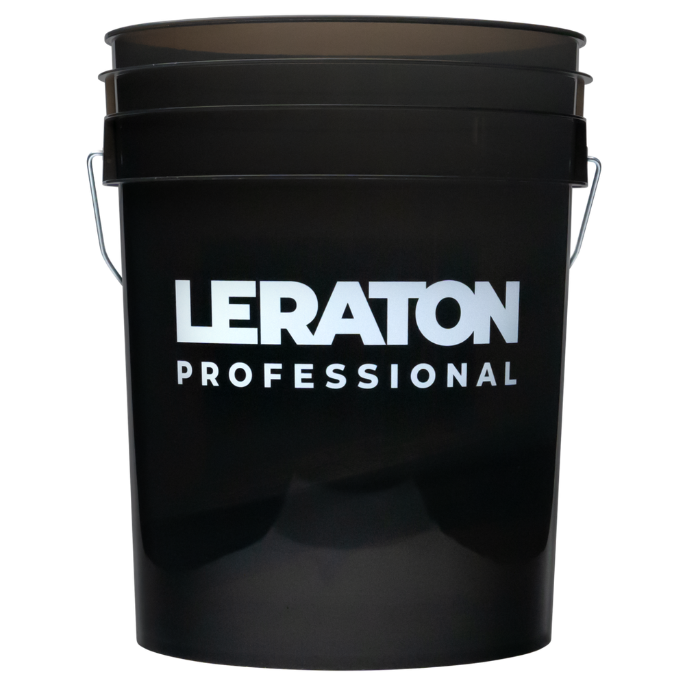 LERATON PROFESSIONAL Ведро для мойки автомобилей с сепаратором (чёрное) 20 л