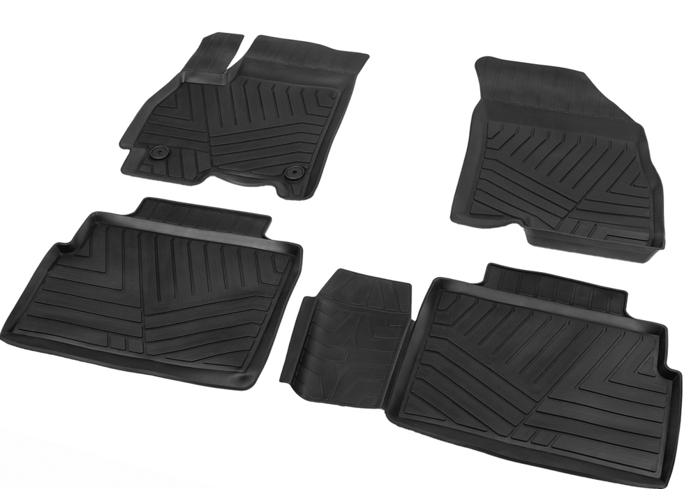 Коврики салона литьевые для Exeed LX 2022-, Rival.60910001
