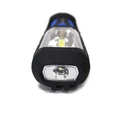 Лампа светодиодная (4W COB LED+1W,2 магнита,крючок,180гр.,250Lm,1.5V, 3хАА, ) RockForce##Rock FORCE RF-L01