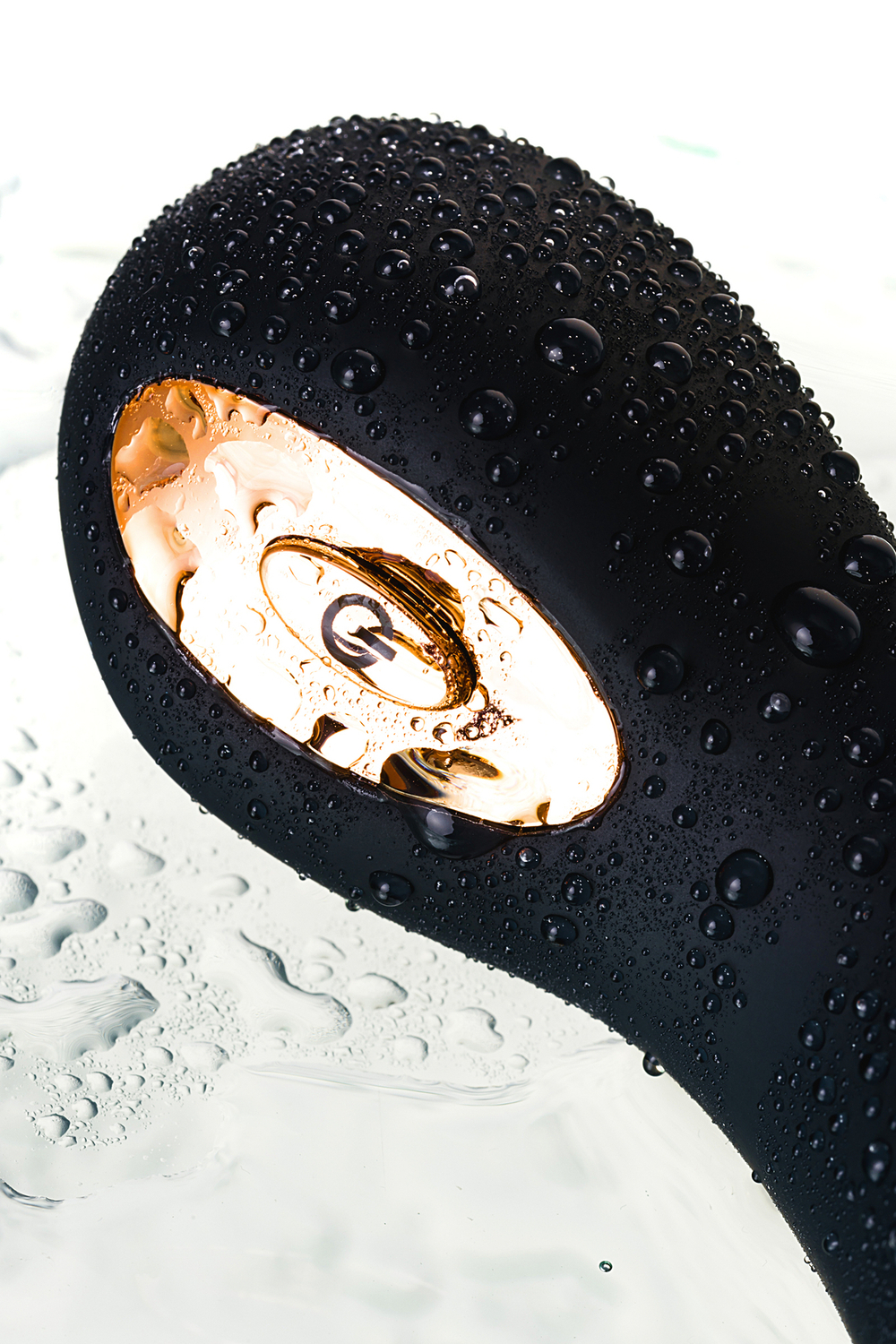 Вибратор для стимуляции точки G Waname Cascade черный 15 см