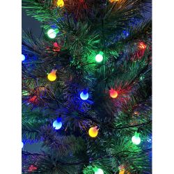 ENIN - 15BM ЭРА Гирлянда LED Нить Шарики d15мм, 5 м мультиколор, 220V