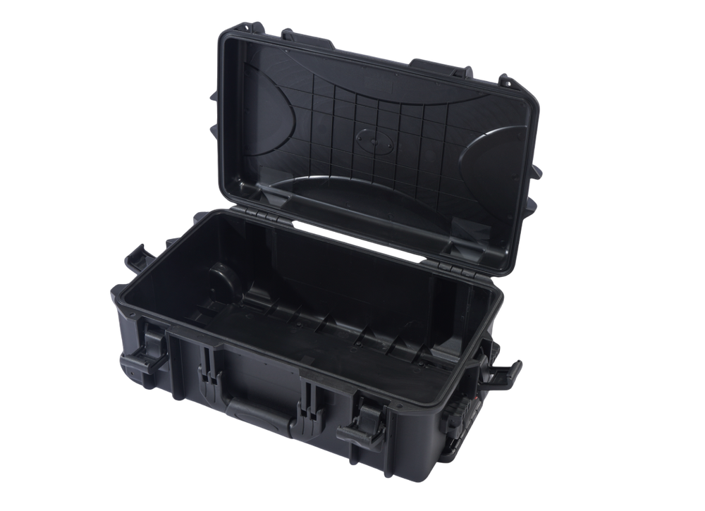 Ударопрочный кейс кофр с выдвижной ручкой и колесами KZCASE@X6001