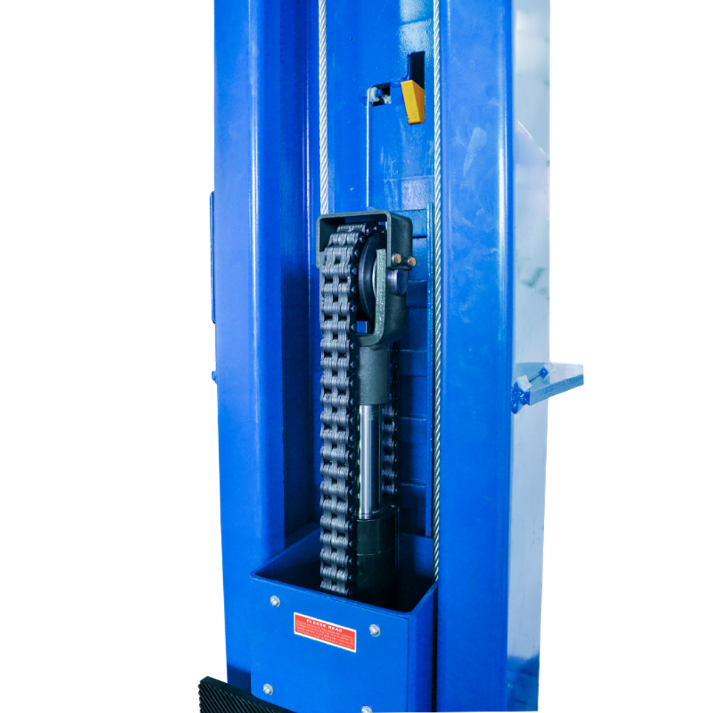 A255M (PEAK 212) Двухстоечный электрогидравлический подъемник 5.5 т. (Красный)