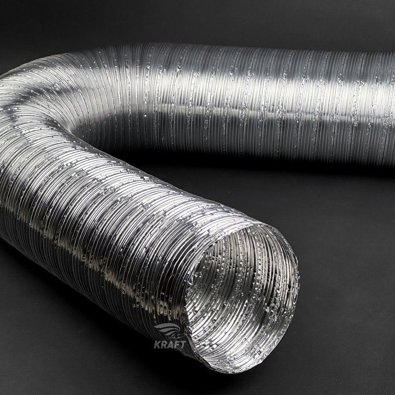 Воздуховод алюминиевый полужёсткий ВПА-150 d=150 стандарт