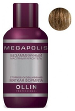 OLLIN MEGAPOLIS_ 7/0 русый 50мл Безаммиачный масляный краситель для волос
