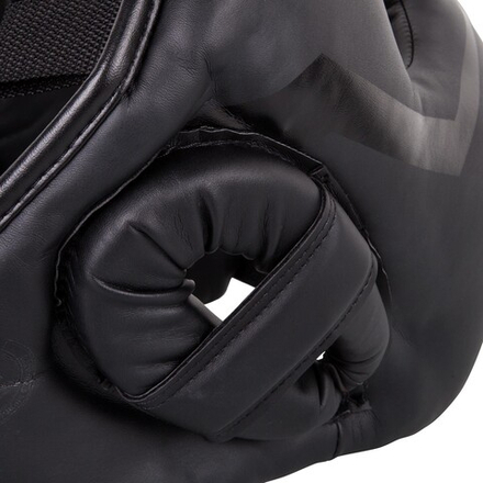 Шлем боксерский Venum Elite Iron Neo Black