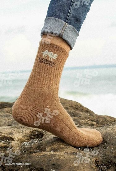 Носки из 100% шерсти верблюда