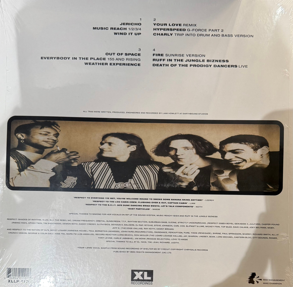 Виниловая пластинка The Prodigy ‎– Experience 2LP