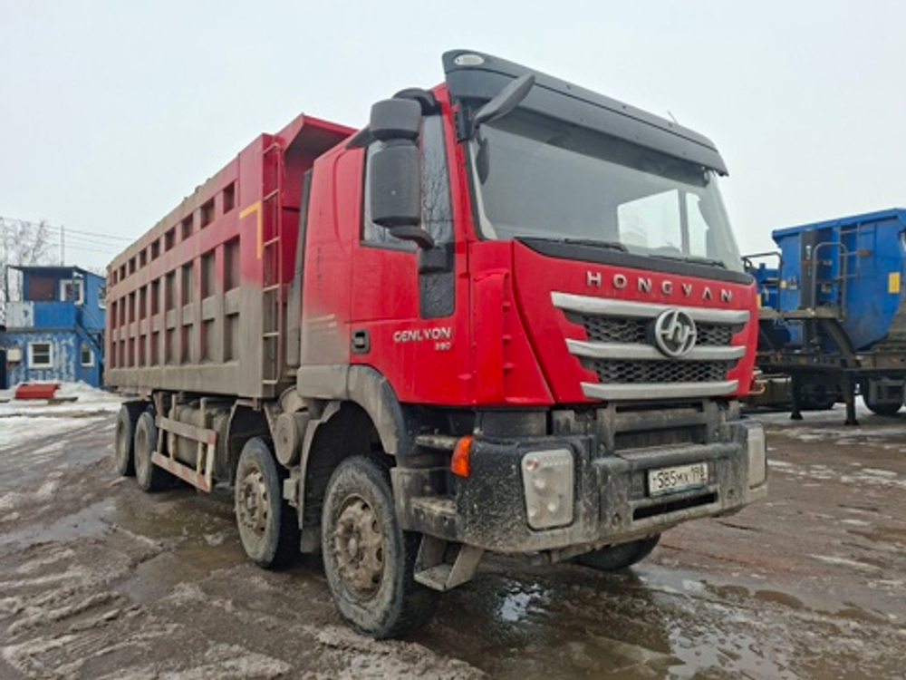 HONGYAN 908 8x4 Самосвал CQ3406HV39 (Дизельный, 8,7 л, 387 л.с., МТ)