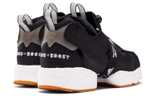 Adidas x Reebok Instapump Fury BOOST Black comfortable daily low-cut life casual shoes men and women the same black and white