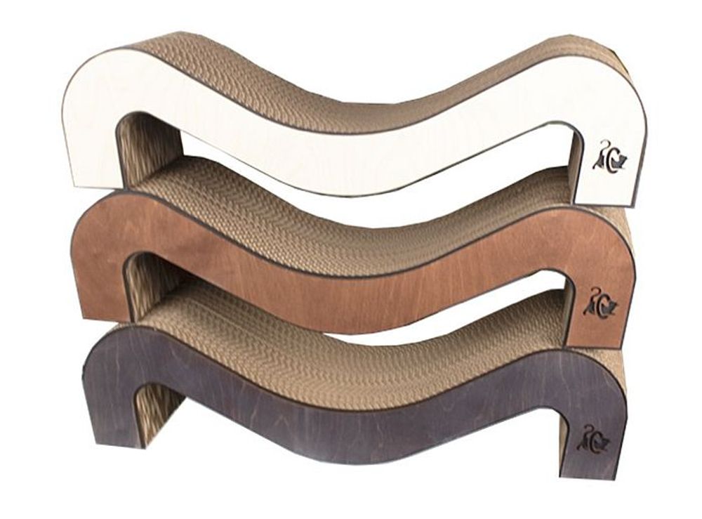 Картонная когтеточка "Мира L" ширина 20см Картонная когтеточка "Мира L" ширина 20см