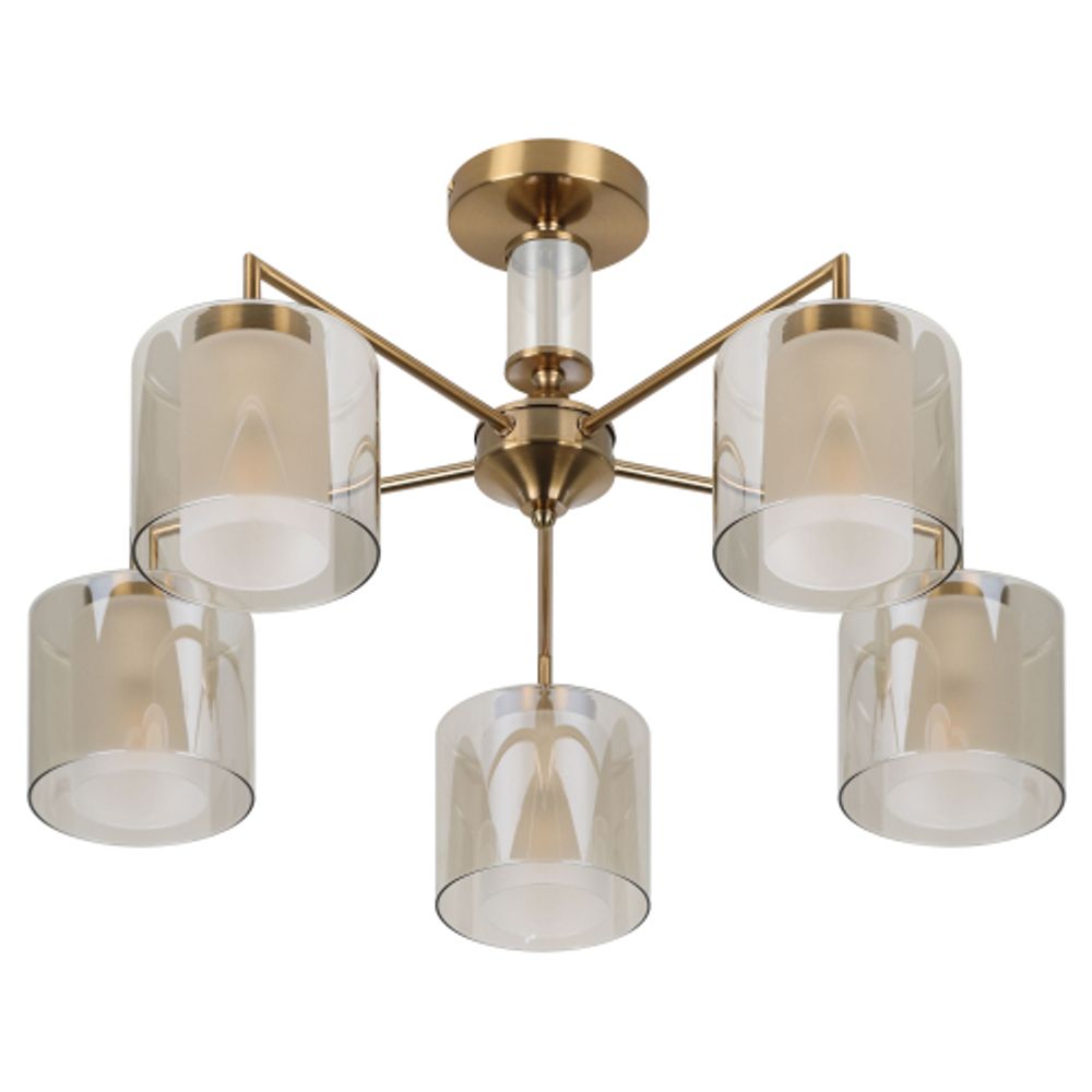 Люстра Rivoli   3166-305 5 х Е14 40 Вт модерн