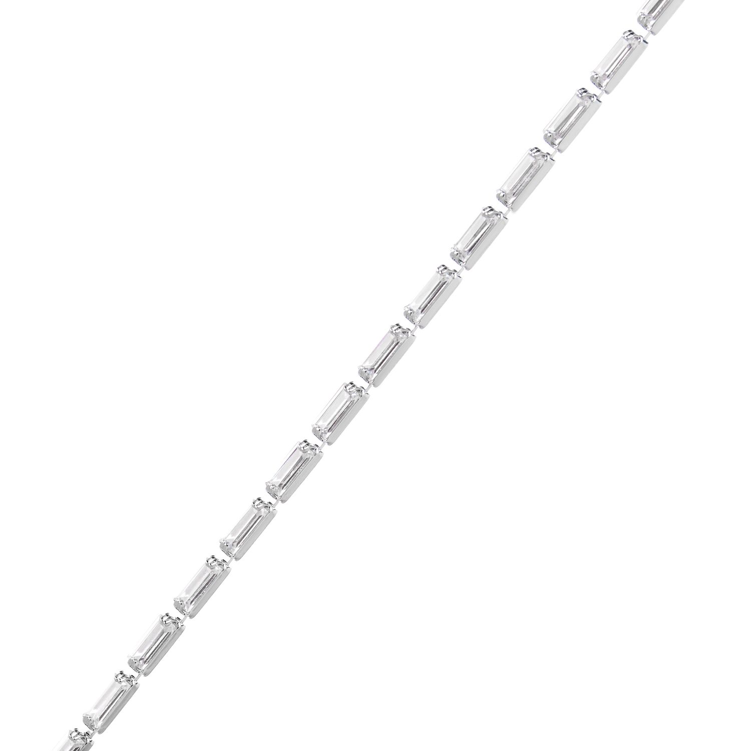 Чокер Choker Tie Baguette Glitter Short